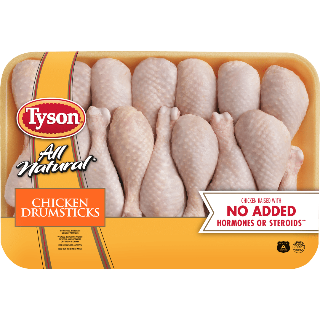 Tyson® All Natural Fresh Chicken Drumsticks, 7 lb.