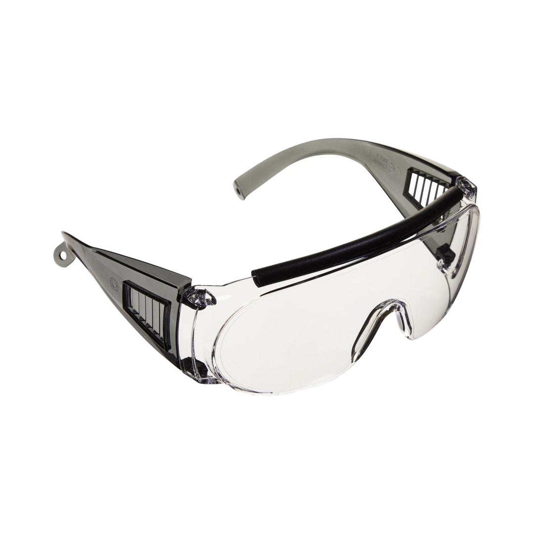 Allen Company Ballistic Fit Over Prescription Safety Glasses, Clear