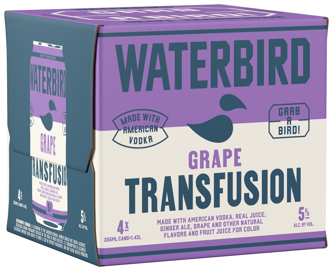 Waterbird Vodka Transfusion 12oz Can 4 Pack