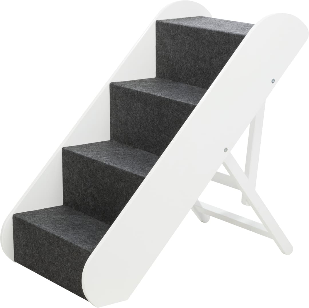 Adjustable 4-Step Pet Stairs