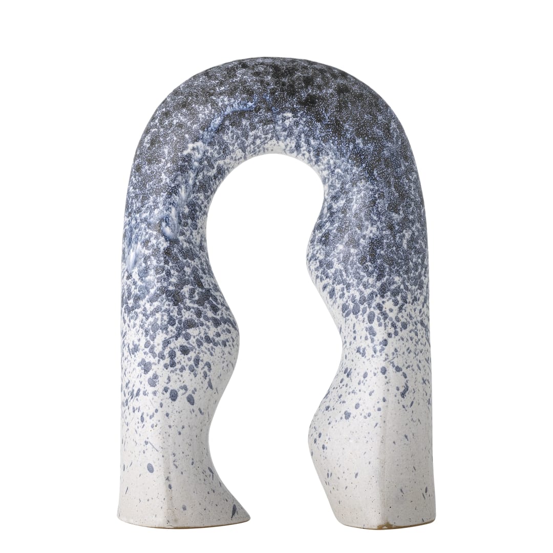 82062208 - Gate Deco, Blue, Stoneware STOCK: 291