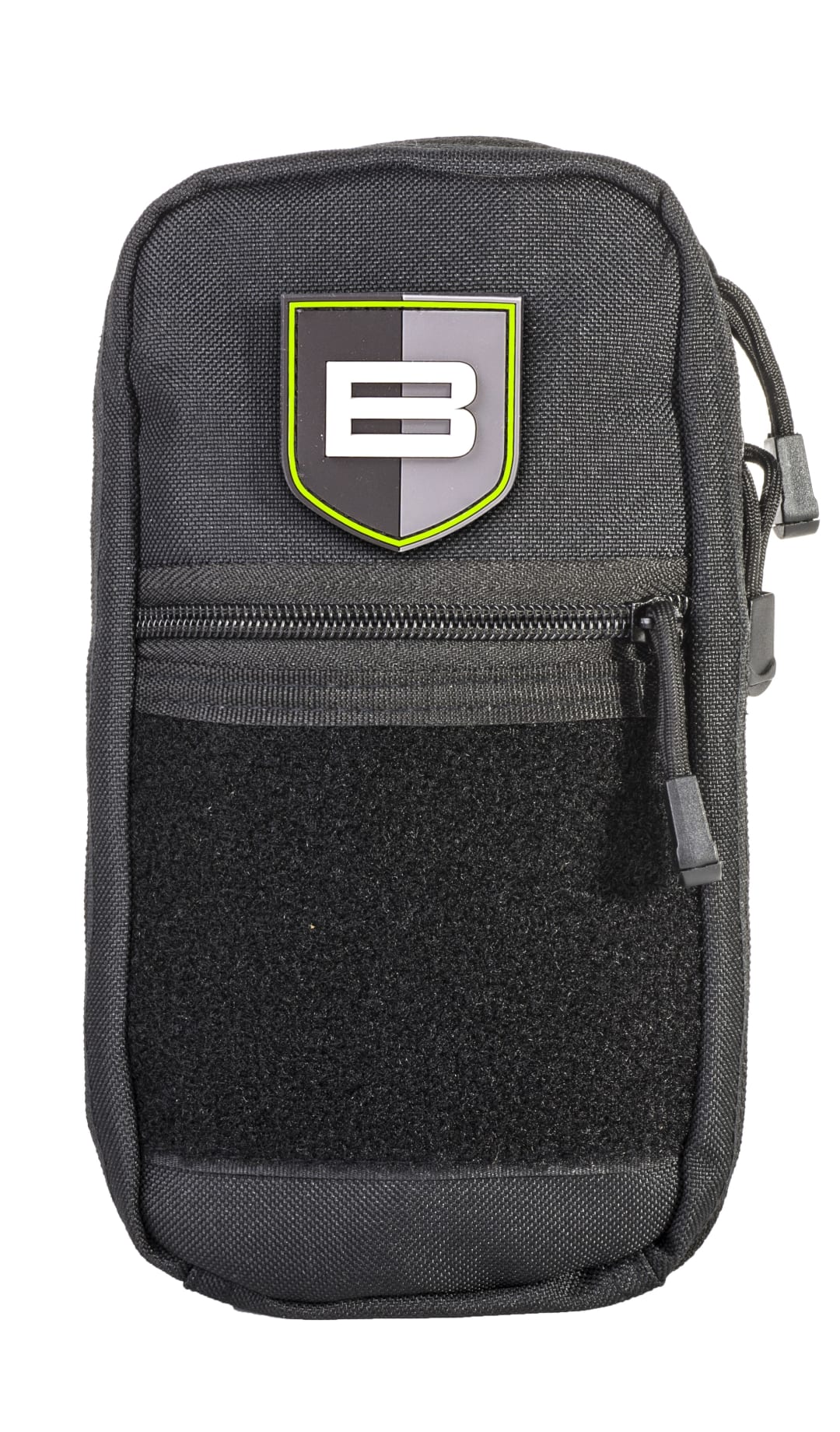 BCT™ Nylon Tactical Pouch, 9"L x 5.5"W x 2"H, Large, Black/Gray