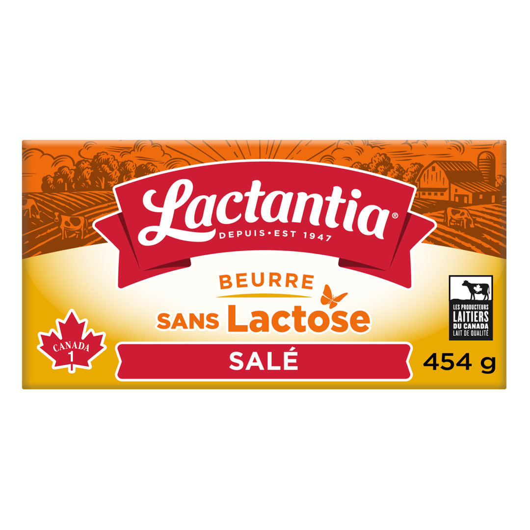 Lactantia Lactose Free Salted Butter, 454g