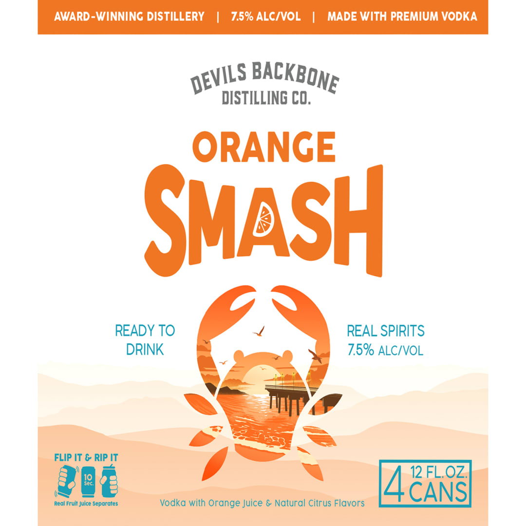 Devil's Backbone Devils Rtd Orange Smash 4 Pack, 12 fl oz Cans