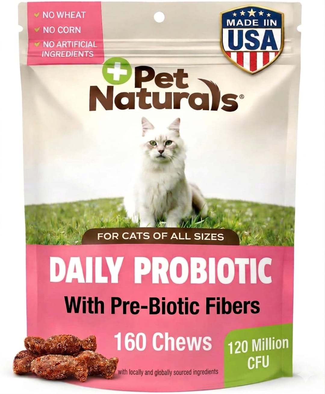 PN Daily Probiotic Chews, Cats, Duck, 160ct