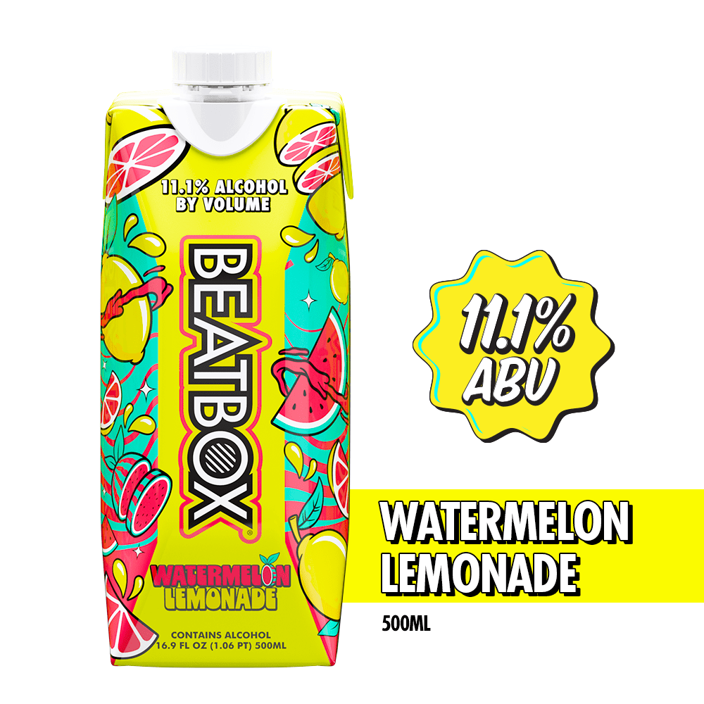 BeatBox Watermelon Lemonade, 11.1% ABV, 500ml