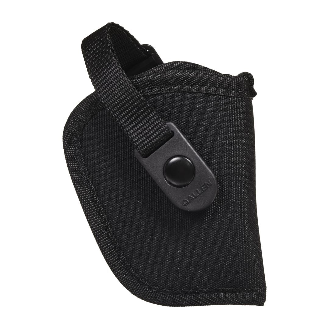 Allen Company Cortez Handgun Holster, Right-Handed, 2" Barrel Small Frame 5-Shot Revolvers with Hammer Spur, Black