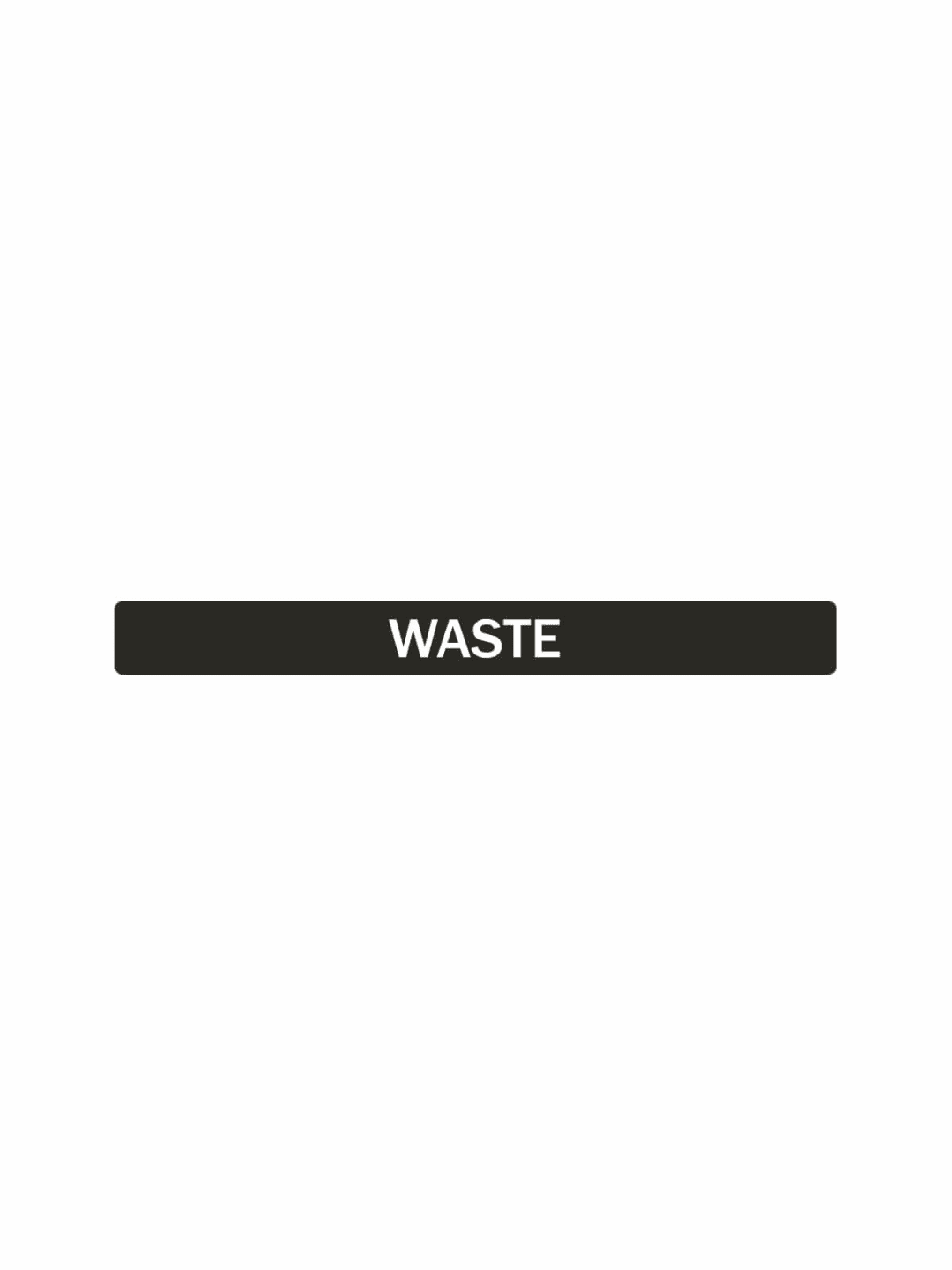  ASPYRE - Label - Waste - Black-White