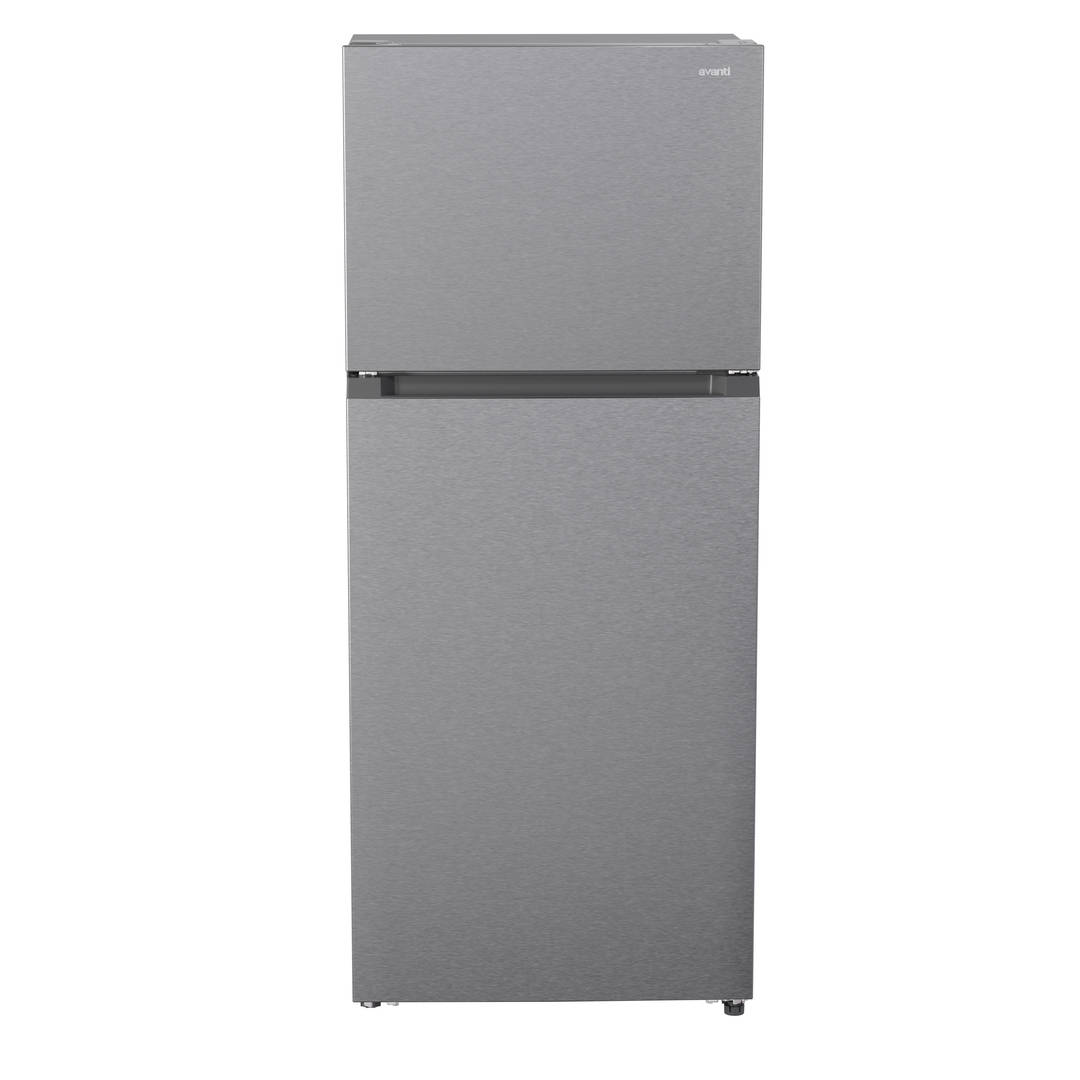 Avanti Frost-Free Apartment Size Garage-Ready Refrigerator, 14.6 cu. ft. Capacity, in Stainless Steel (AVFF146DLJ0SS)