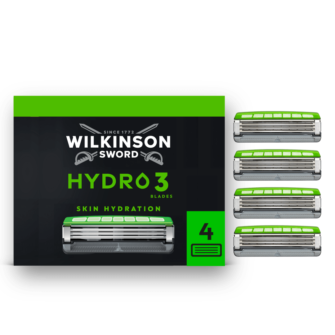 Wilkinson Sword Hydro 3 Men’s Razor Blade Refills 4 pack