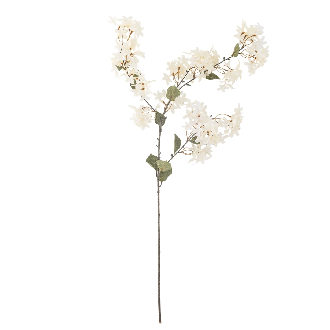 82061482 - Myrtle Stem, White, Artificial Flowers STOCK: 300
