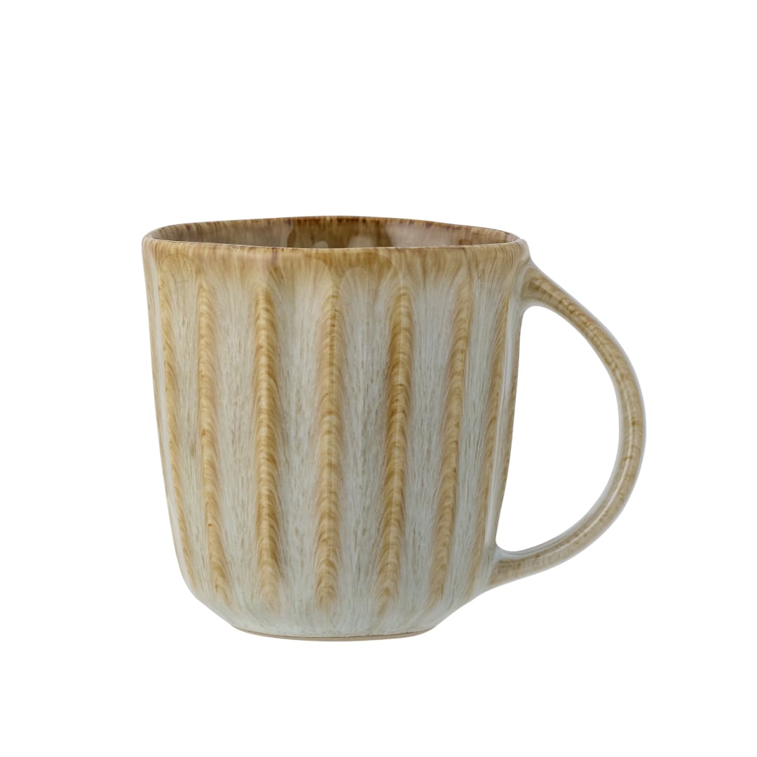 82068005 - Fleur Mug, Nature, Stoneware STOCK: 300