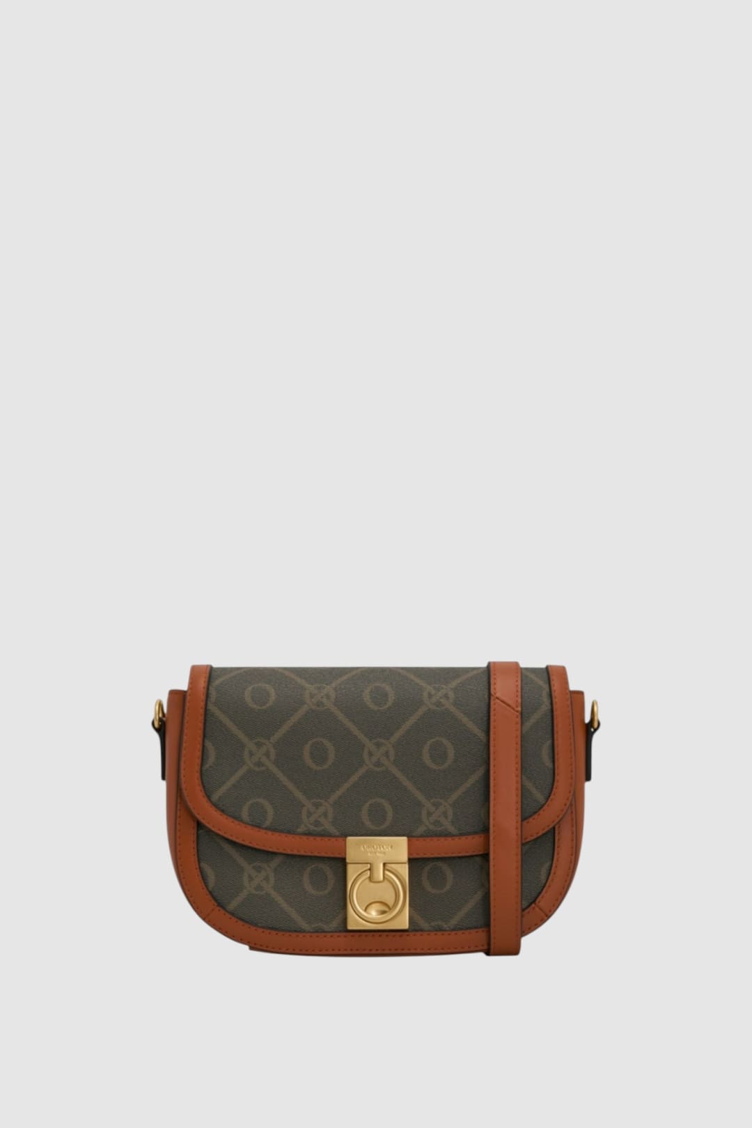 Yvonne Signature Small Saddle Bag