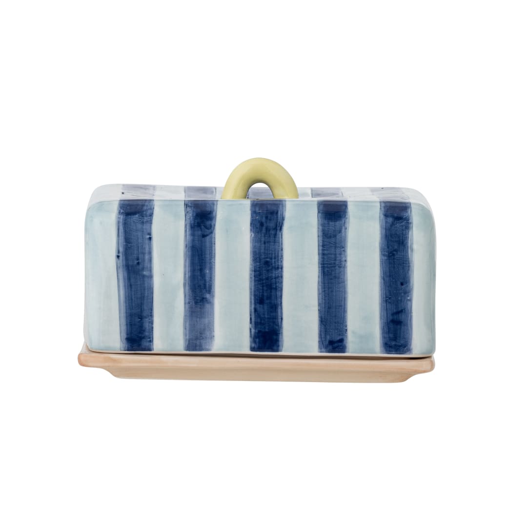 82063168 - Phoenix Butter Box, Multi, Stoneware STOCK: 300