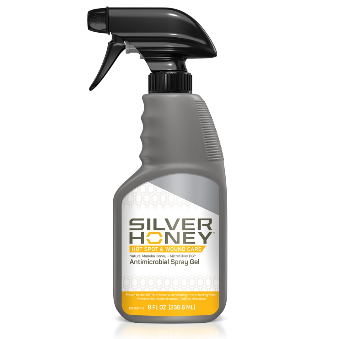 Silver Honey® Hot Spot & Wound Care Spray Gel 8 fl oz Spray Bottle