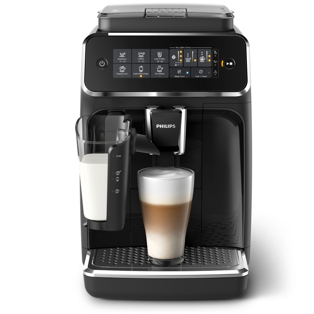 Philips 3200 Fully Automatic Espresso Machine, Black