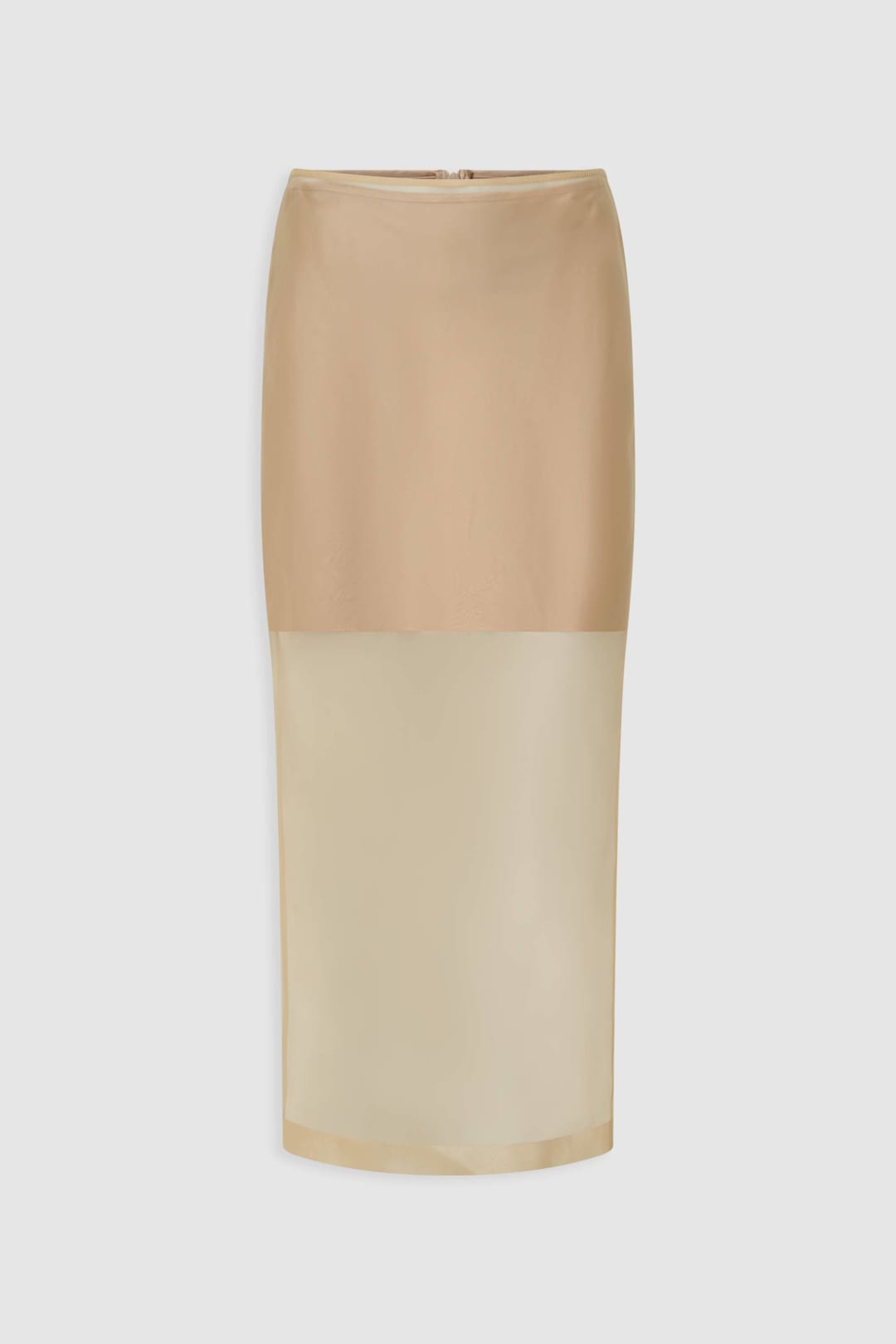 Organdy Pencil Skirt