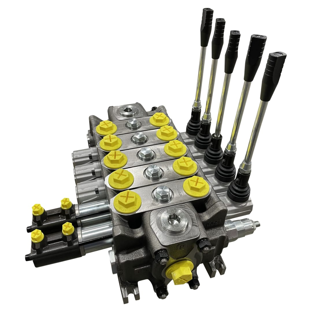 Galbreath™ Valve, 5 Spool ML 3M 6P, Hydraulic