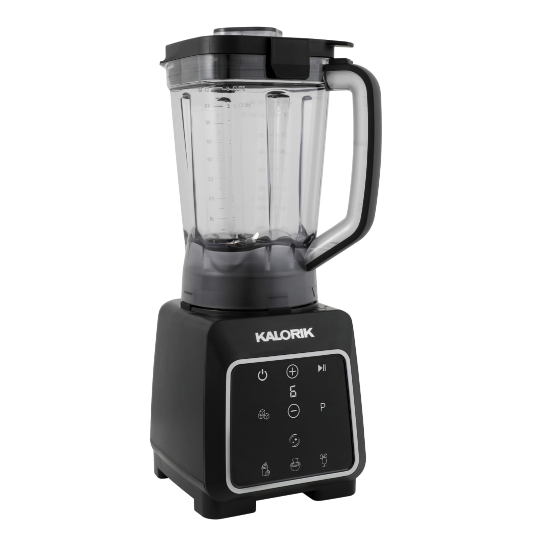 Kalorik 1800 Watt High-Performance Programmable Blende, Designer Series in Black/Silver (BLKA18BS43CA)