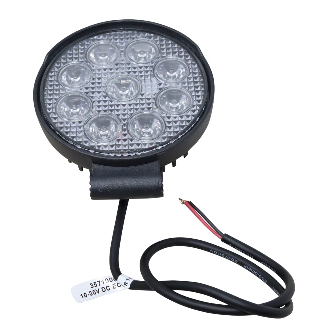 Wastebuilt® Replacement for McNeilus 5" Round 12 LED Clear Work Light