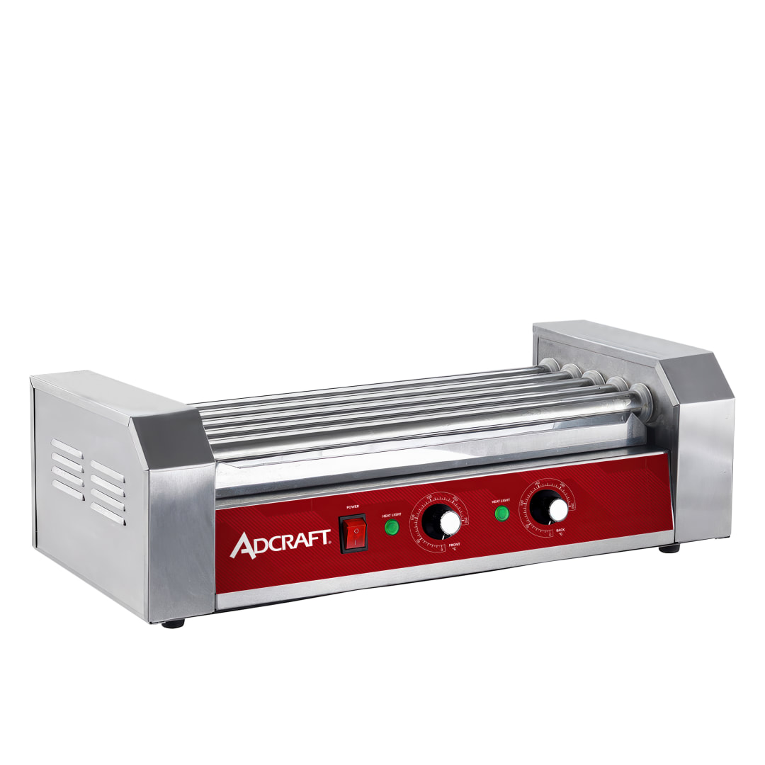 HRG-05 - 5 Roller Hot Dog Grill,120V