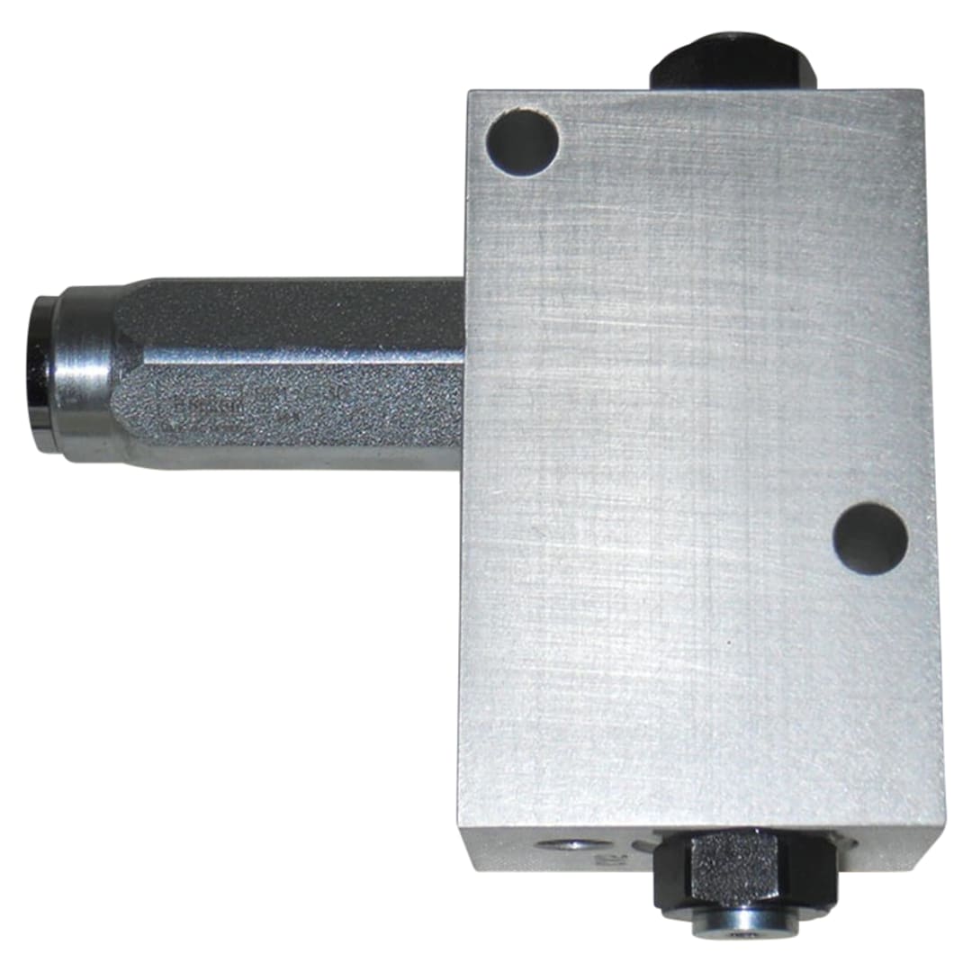 Wastebuilt® Replacement for McNeilus Block, Hydraulic, Cylinder Check, With Relief