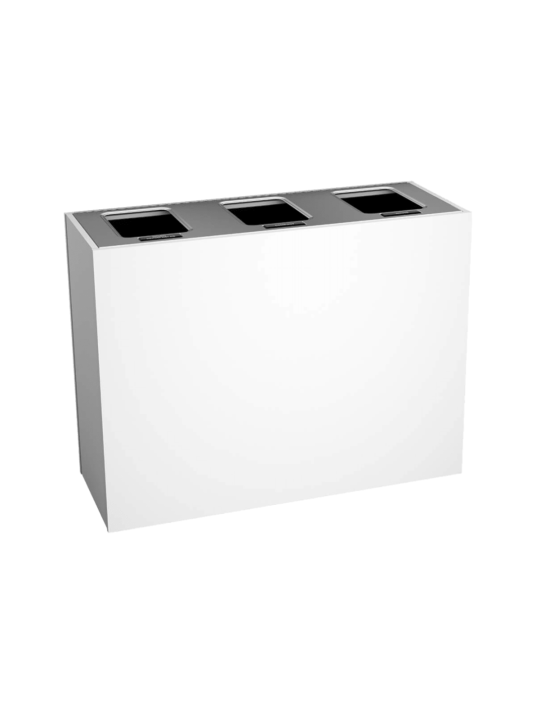  ARISTATA - Triple - Select - Mixed Recyclables-Compost-Waste - Full - Glacier