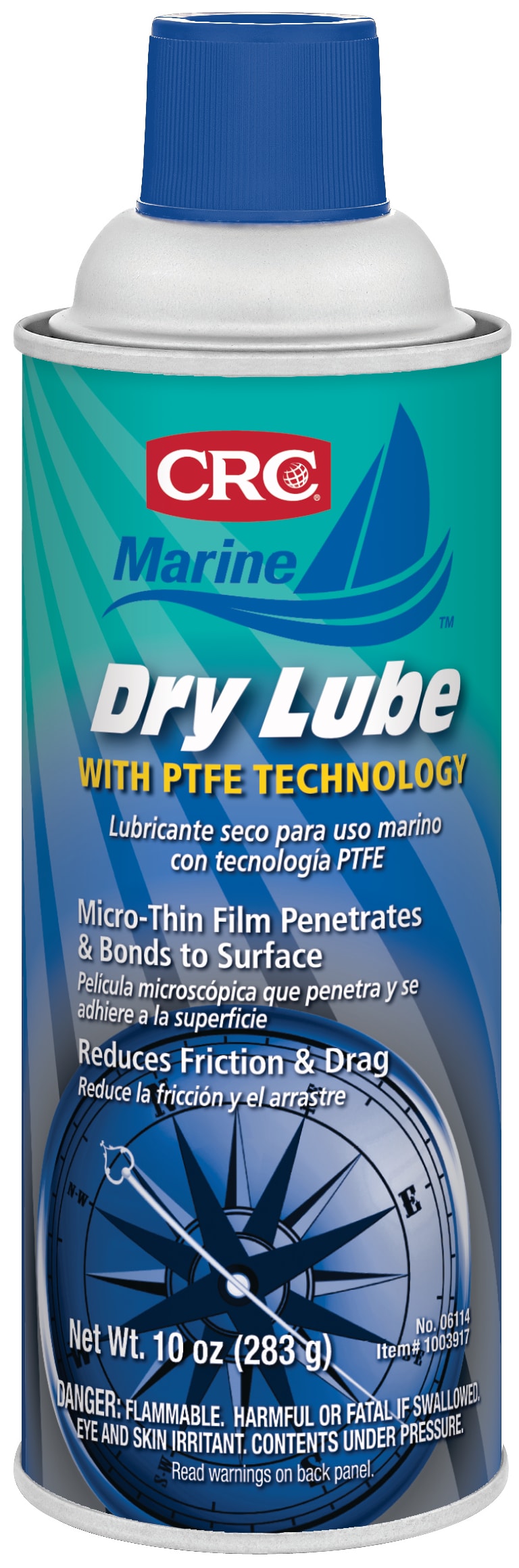 CRC Marine Dry Lube with PTFE Technology 1X10OZ