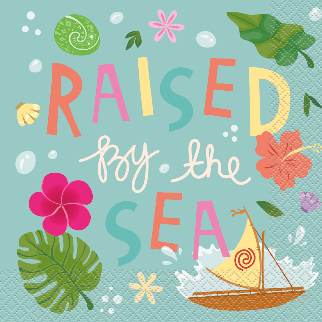 Disney Moana Luncheon Napkins, 16ct