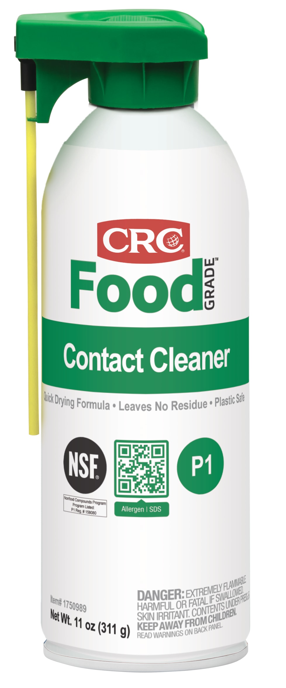 CRC Food Grade Contact Cleaner 1X11OZ
