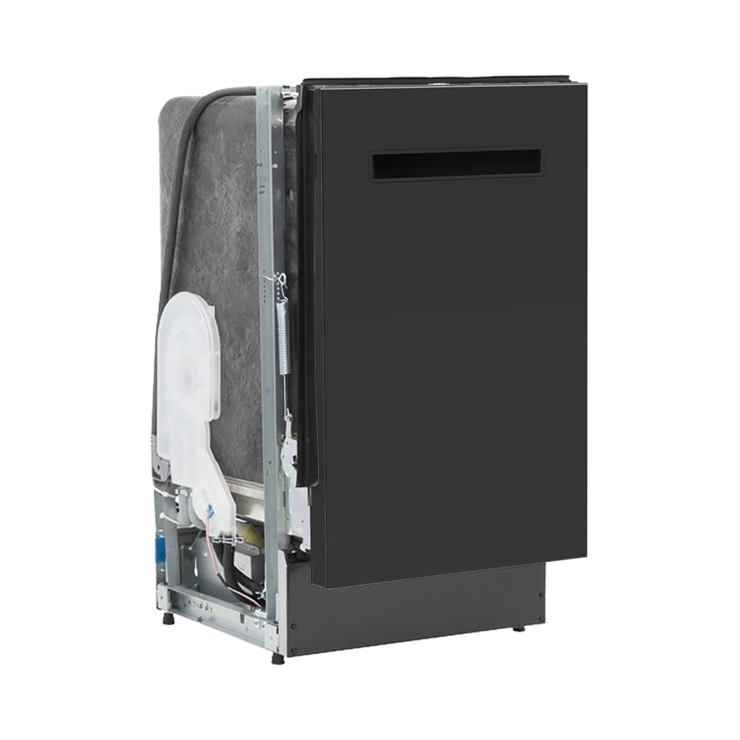 AVDWP18W1B - Avanti 18" Built In Dishwasher with Integrated Handle, Black