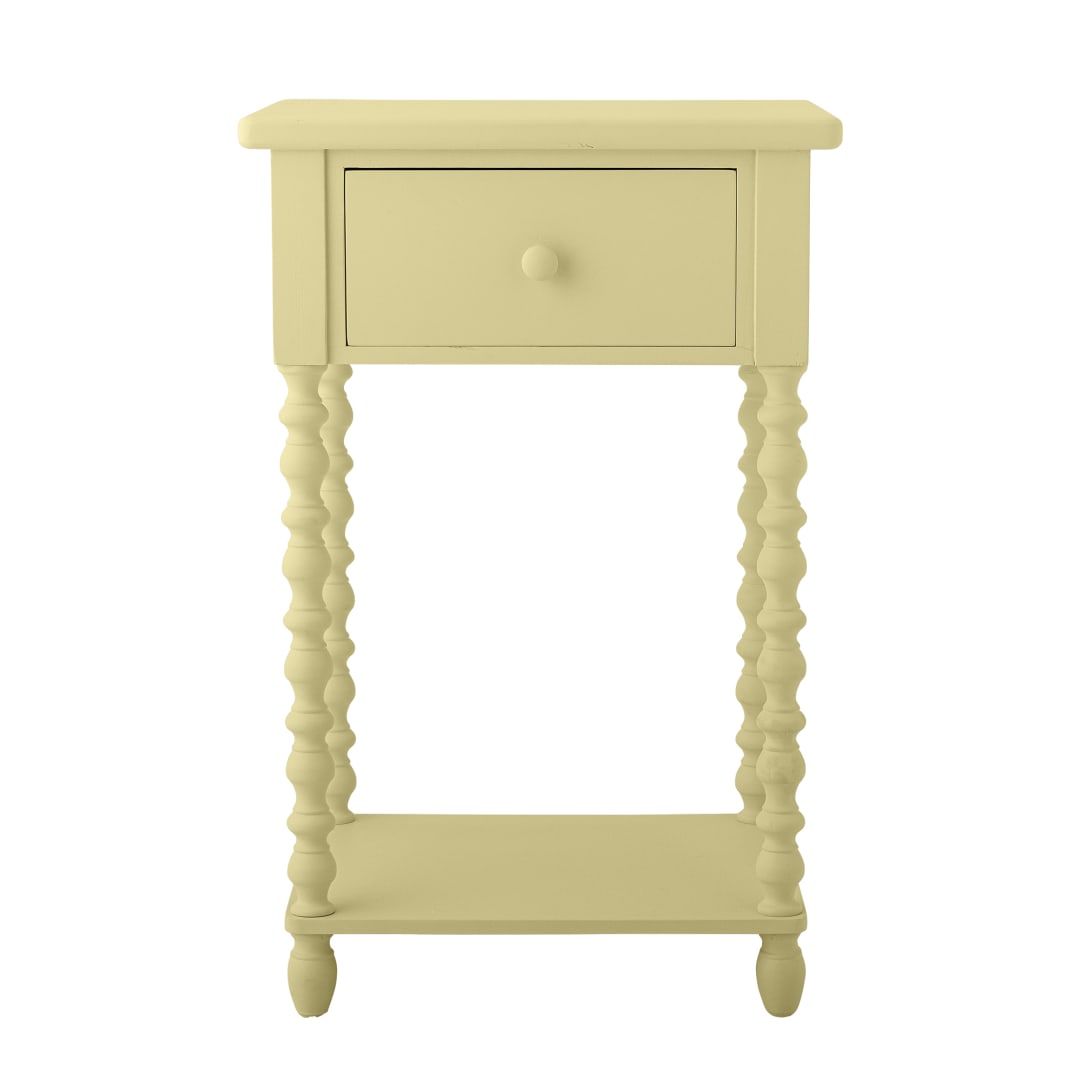 82064866 - Salino Side Table, Yellow, Firwood STOCK: 90