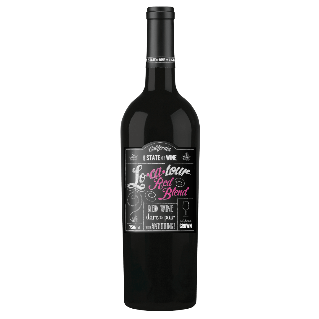 Locatour Red Blend Wine, California, 750mL, 13.5% ABV