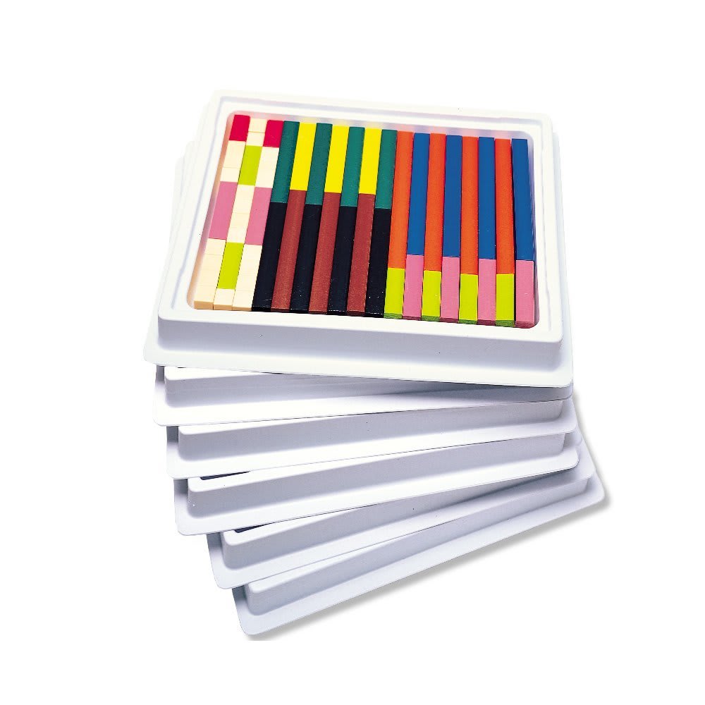 CUISENAIRE RODS MULTIPK WOOD (SET/6)