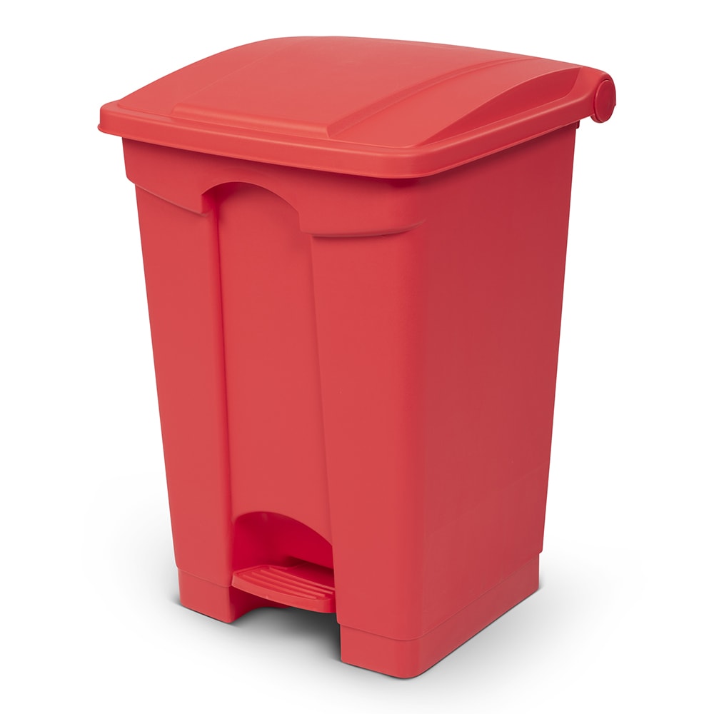 12G/45.4L Step on Container- Red