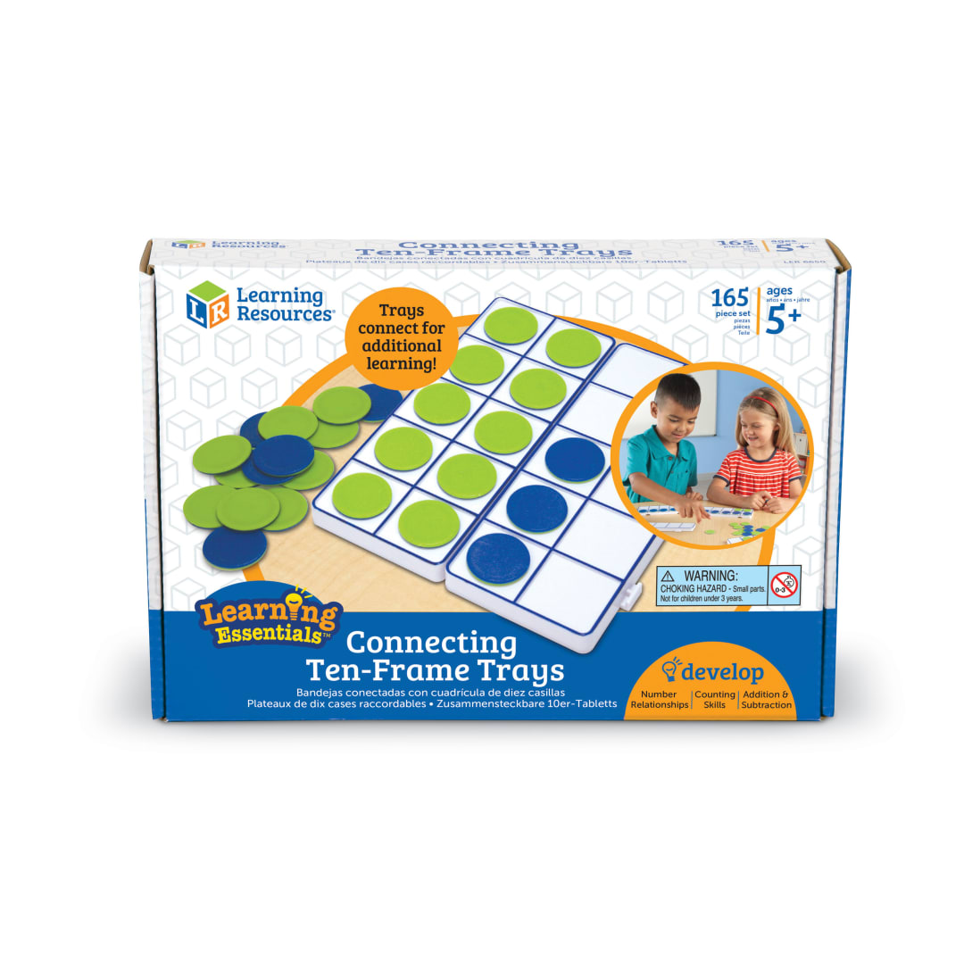 CONNECTING TEN-FRAME TRAYS