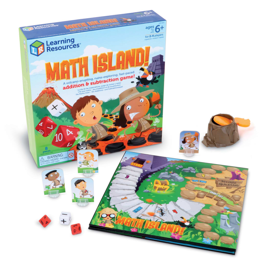 Math Island! Addition & Subtraction Game