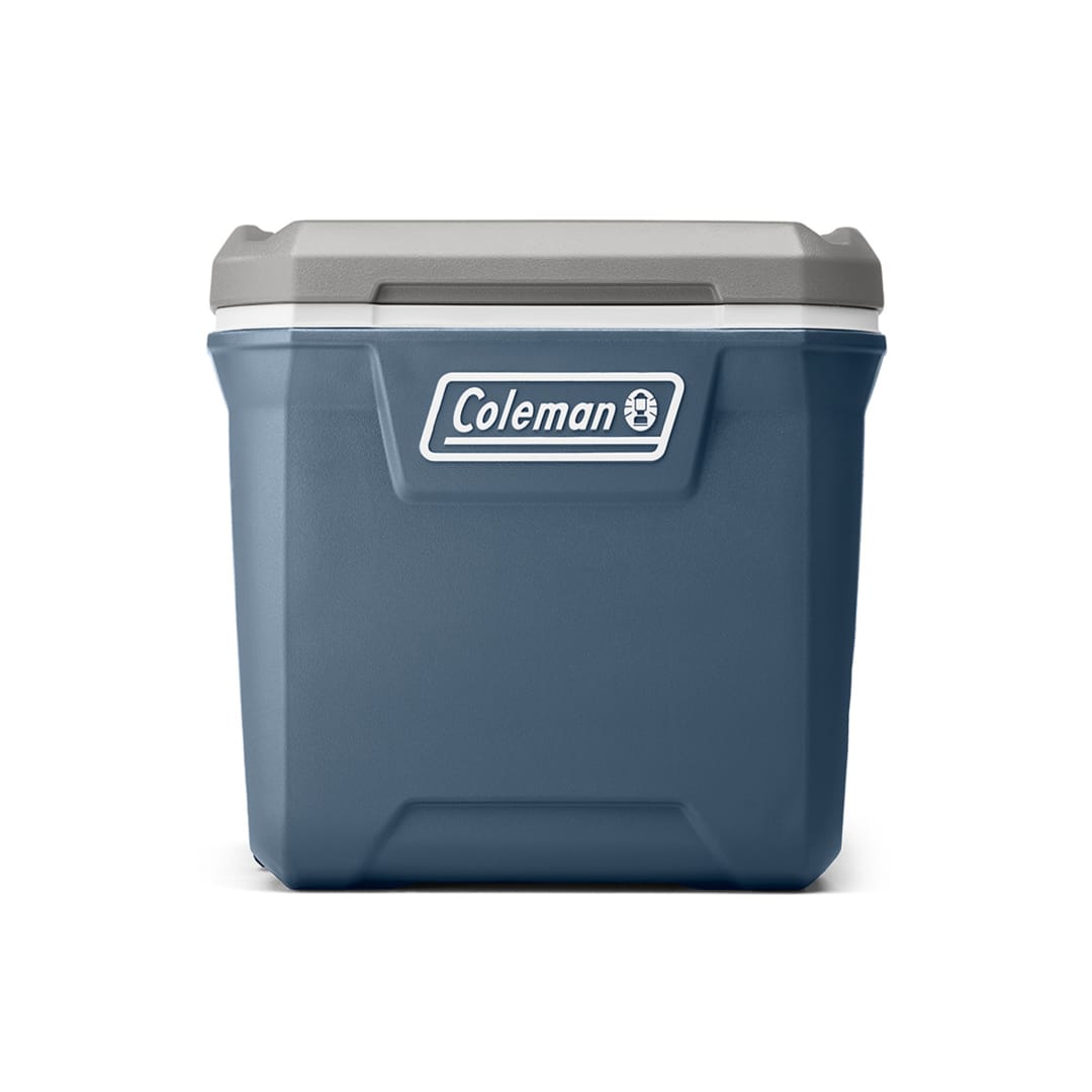 Coleman® Serie 316 Hielera, 60 QT, Mantiene el Hielo por Días, Azul y Gris