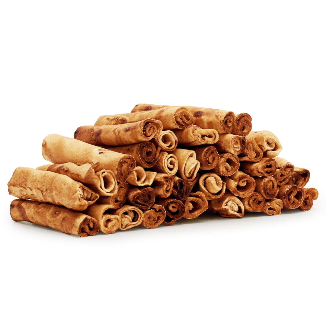 Treatly American Sourced Beefhide Mini Rolls Chicken, Extra Small, 40 Pack