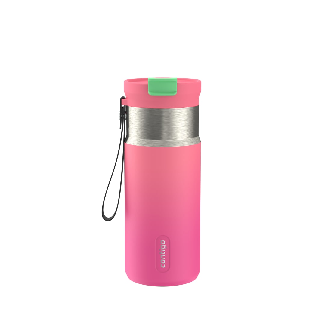 Contigo DualSip® 473 ml Botella Térmica Compacta de Acero Inoxidable a Prueba de Fugas con Tapa de Doble Uso