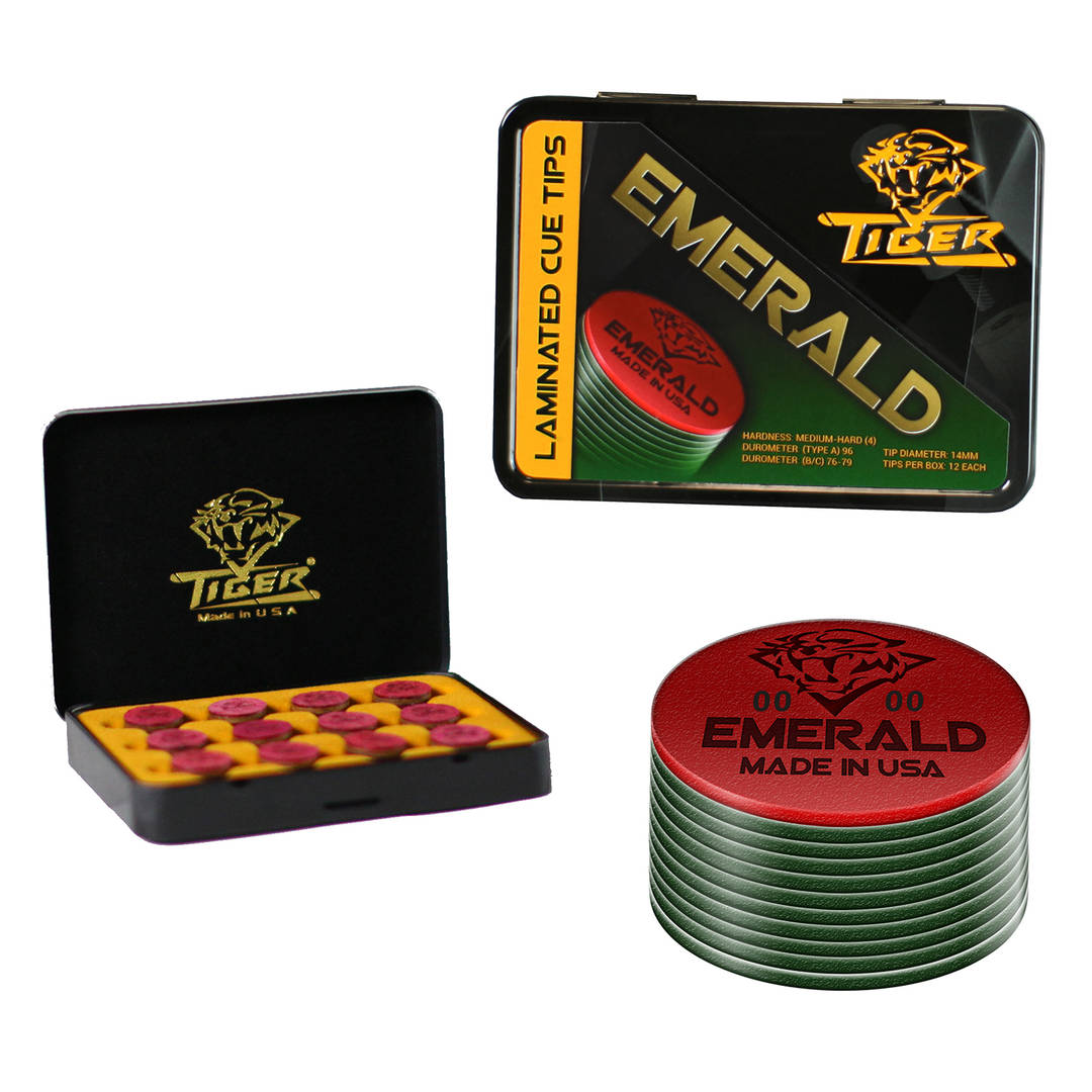 EMCT Tiger Emerald Leather Tip