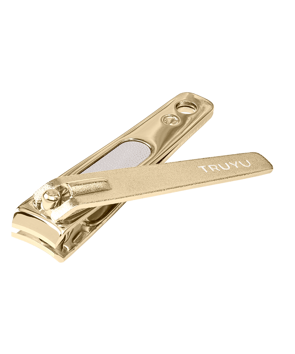 Gold Curved Nail Clippers
