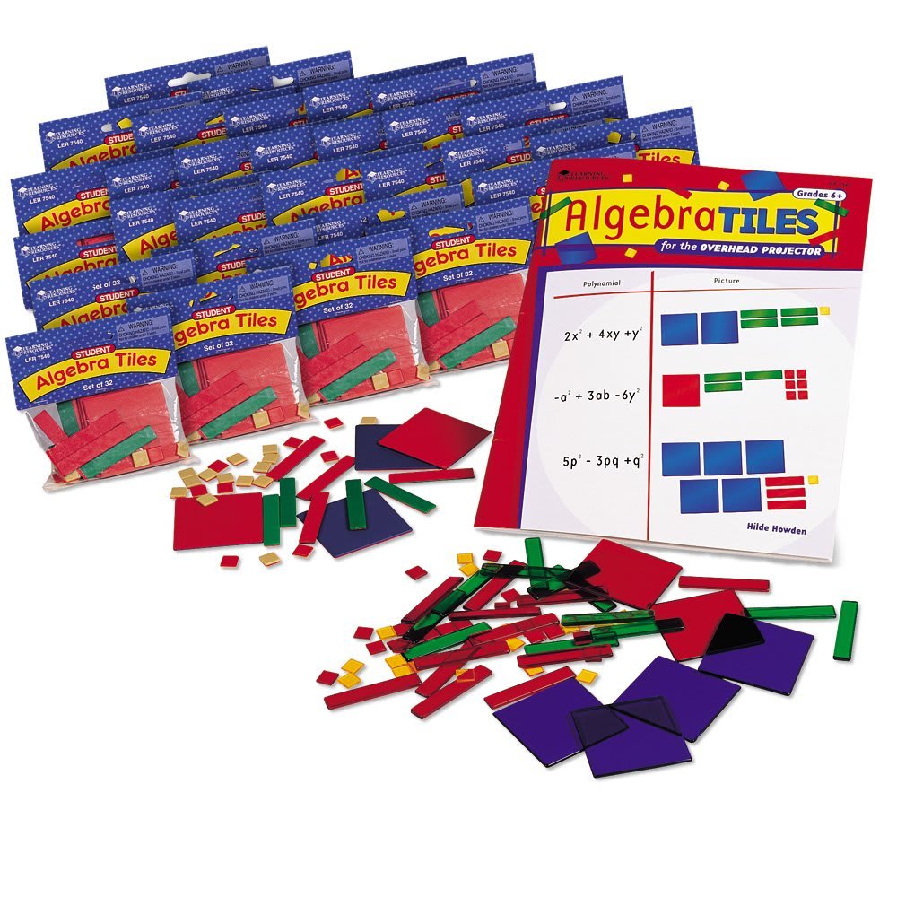 ALGEBRA TILE CLASS SET