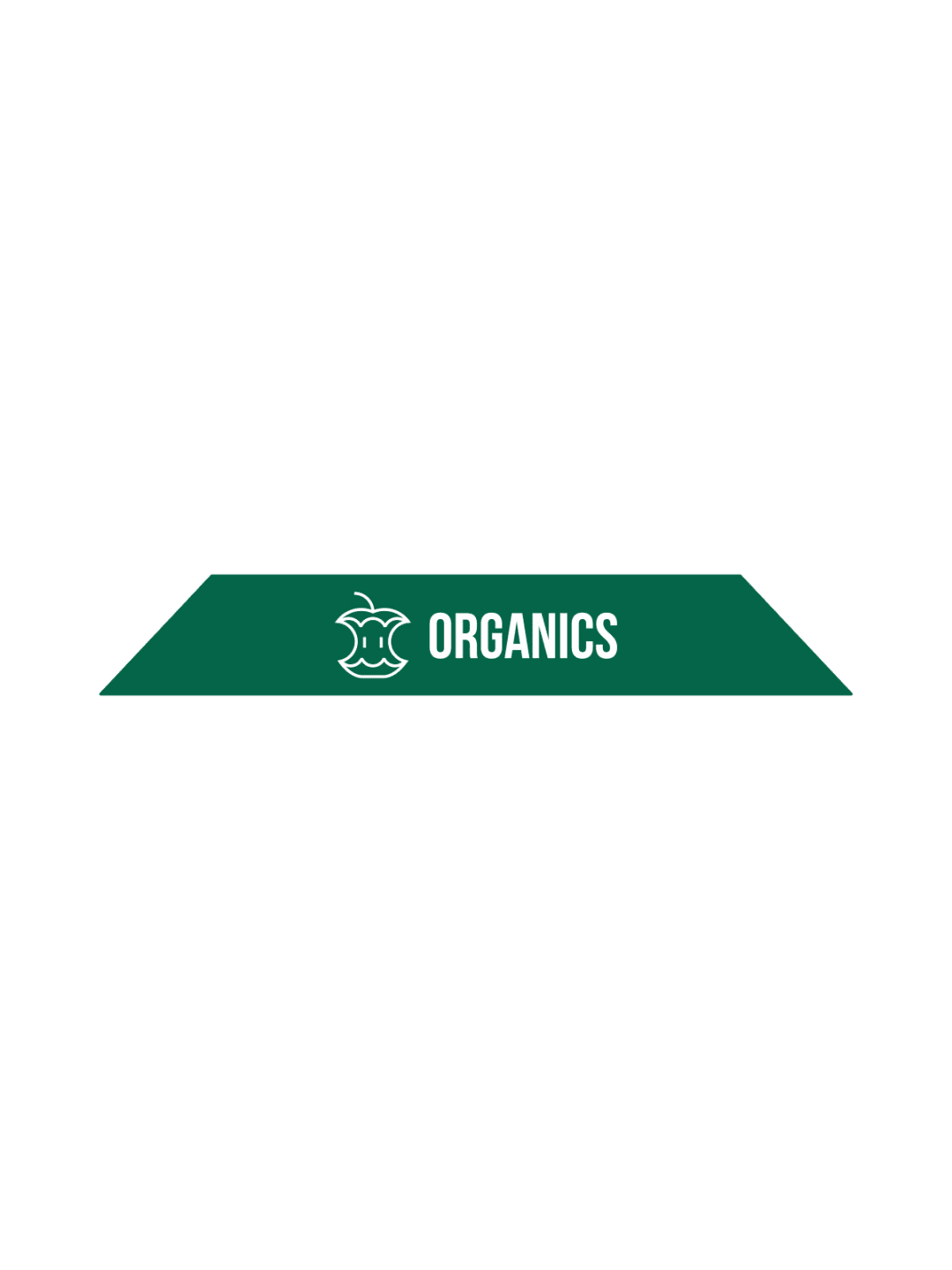  FUSION - Label - Top-Load - Organics - Green