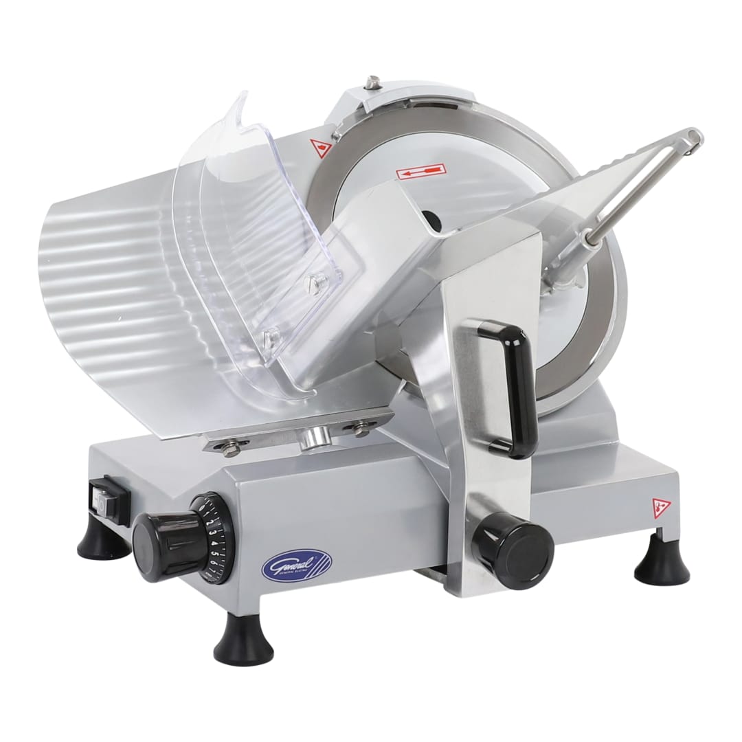 GSE012 - MANUAL COMMERCIAL FOOD SLICER, 12 INCH KNIFE, LIGHT DUTY