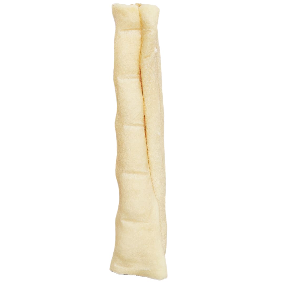 Pet Factory 100% USA Made Beefhide Chip Rolls Dog Chew Treats, 5", 18 Pack