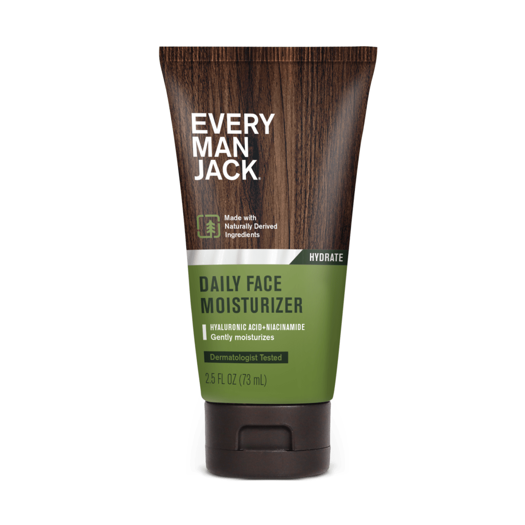 Every Man Jack Daily Hydrating Face Lotion for Men, Naturally Derived, 2.5 fl. oz