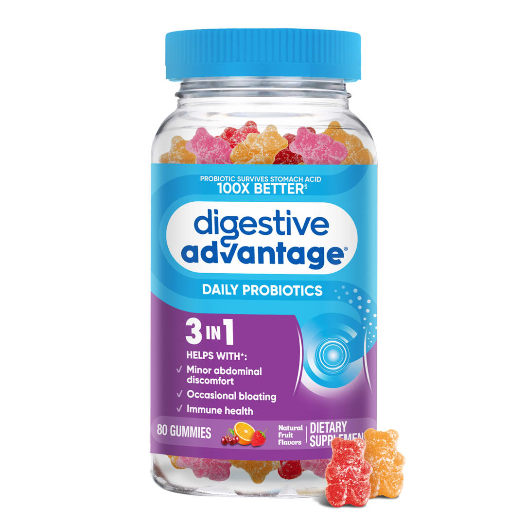 DIGESTIVE ADVANTAGE® Probiotic - Gummies 12/80 ct.