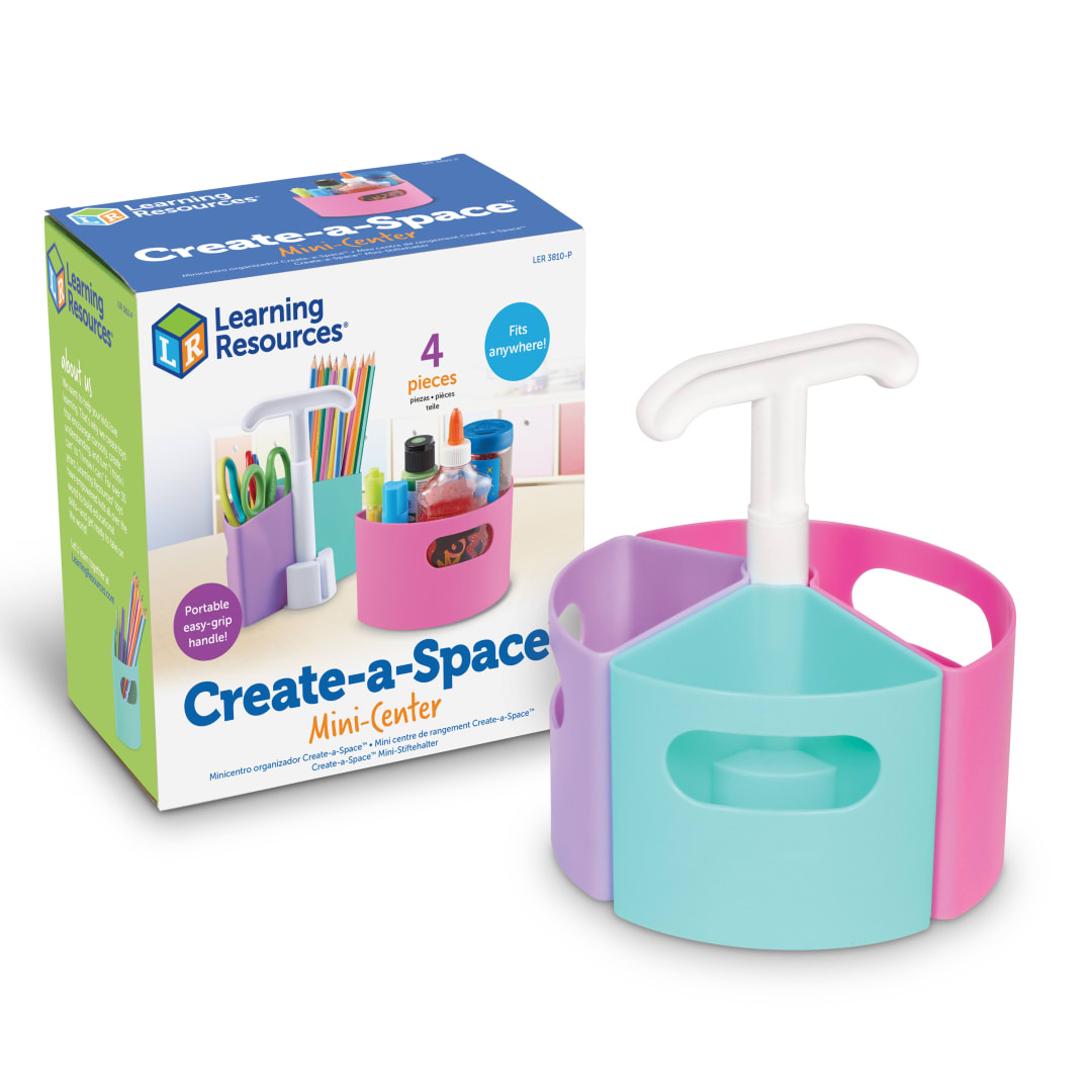 Create-A-Space™ Mini-Center Pastel