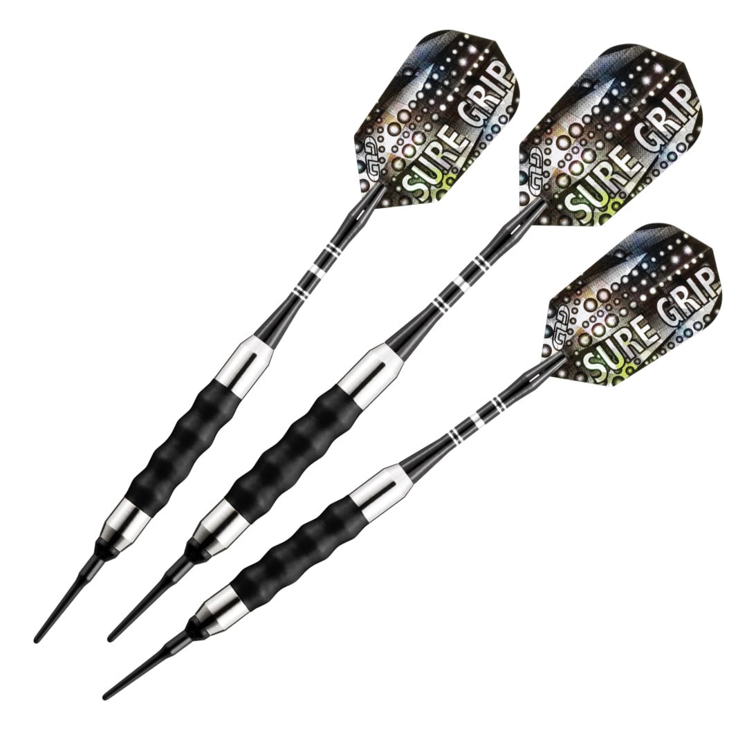 Viper Sure Grip Soft Tip Darts Black 20 Grams
